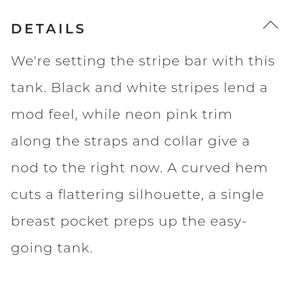 Torrid Striped Tank - Picture 5 of 8